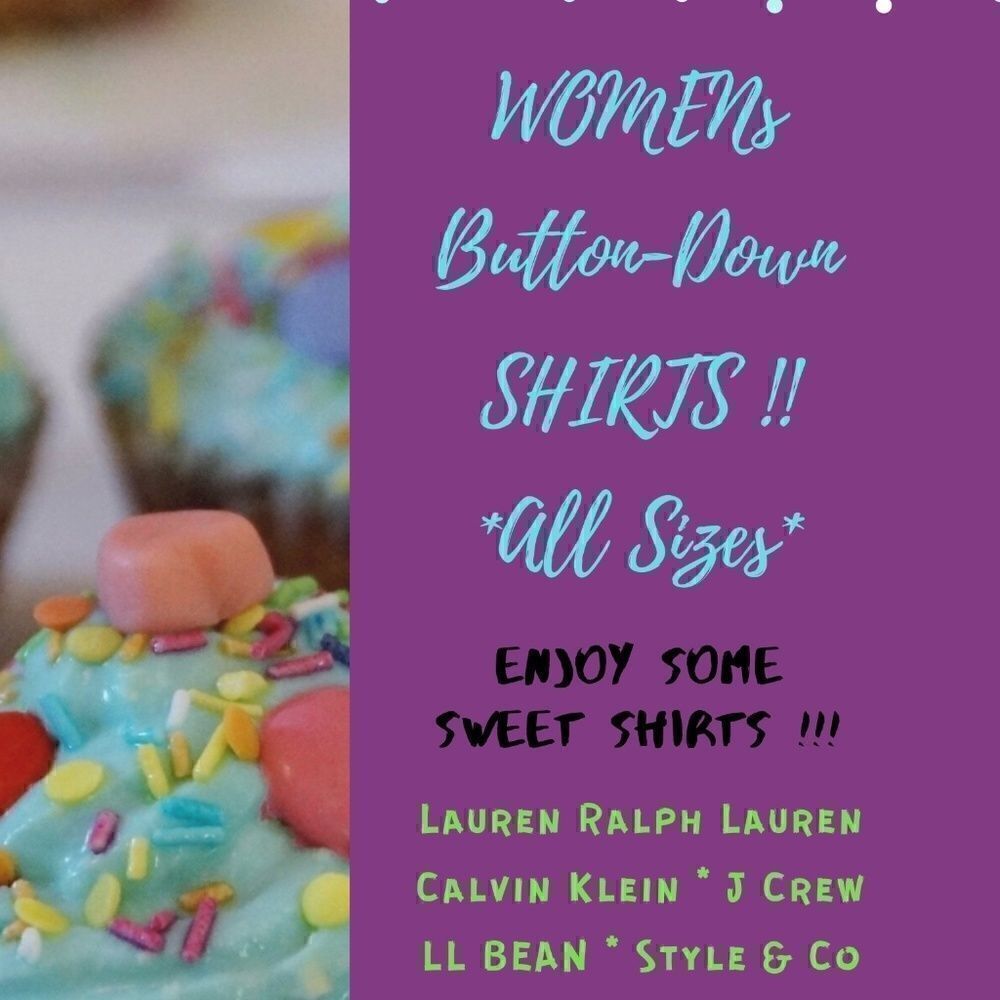 HUGE PRICE DROP‼️Womens BUTTON-DOWN Shirts👚
